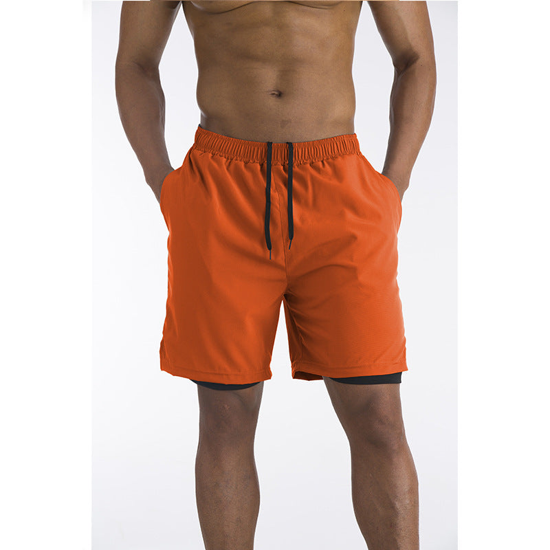Men’s Padded Athletic Training Shorts – High-Performance Fitness Shorts