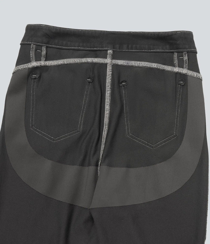 Bootcut Leggings Women Tummy Control Butt Lifting Black Denim