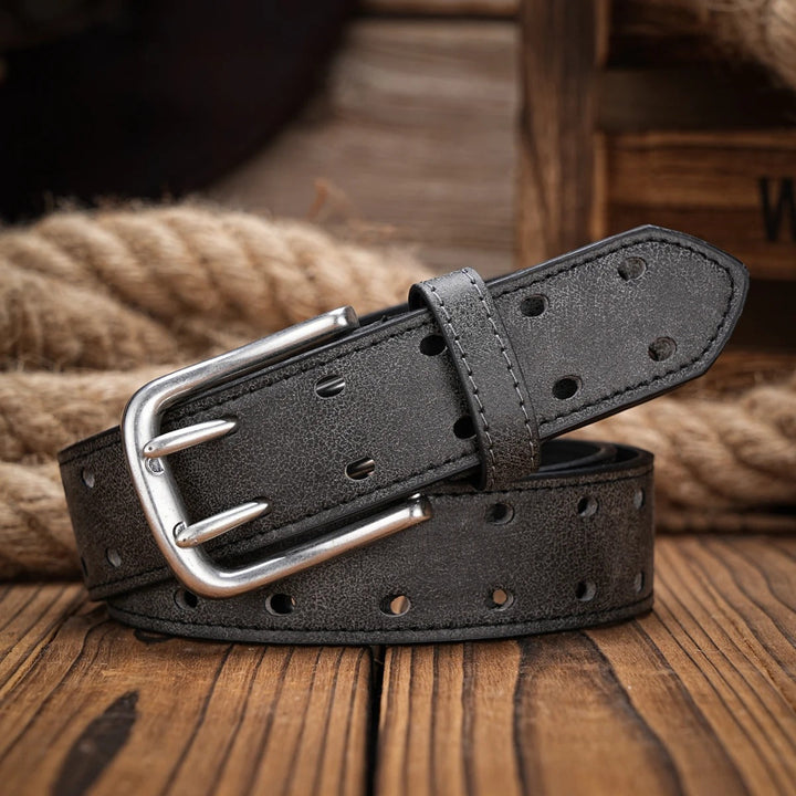 Men's Distressed Leather Belt – Dakota