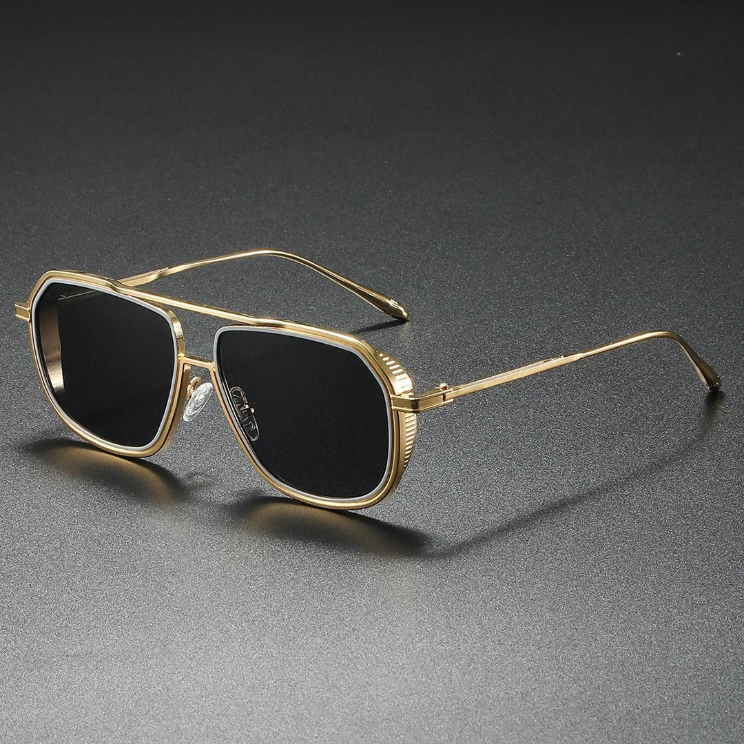 Men's Aviator Sunglasses – Lightweight Alloy Frame