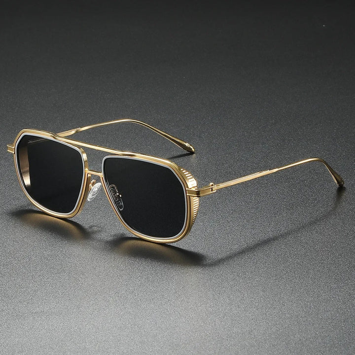 Men's Aviator Sunglasses – Lightweight Alloy Frame