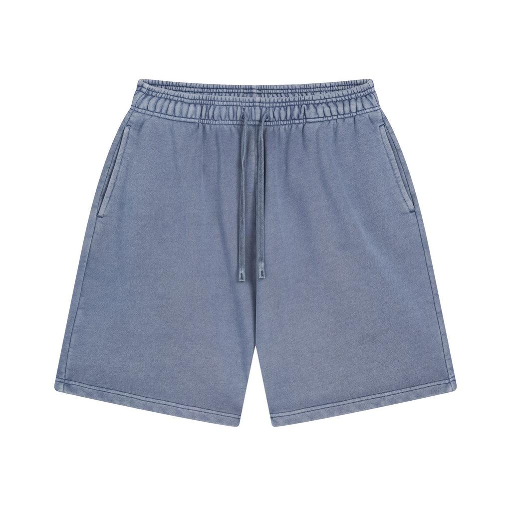 Washed and Worn Dyed Bright White Short Sleeve-HighTouch