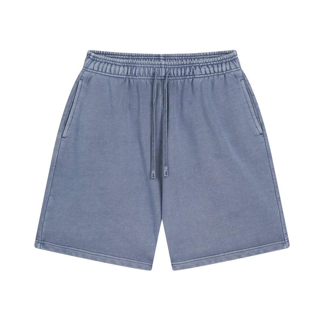 Washed and Worn Dyed Bright White Short Sleeve-HighTouch