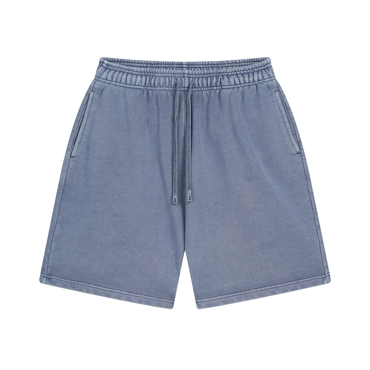Washed and Worn Dyed Bright White Short Sleeve-HighTouch