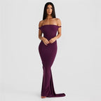 Women’s Backless Sling Maxi Dress-HighTouch