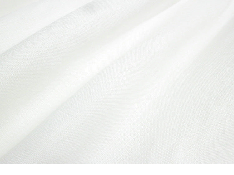 Women's Fashion Linen French Dress-HighTouch