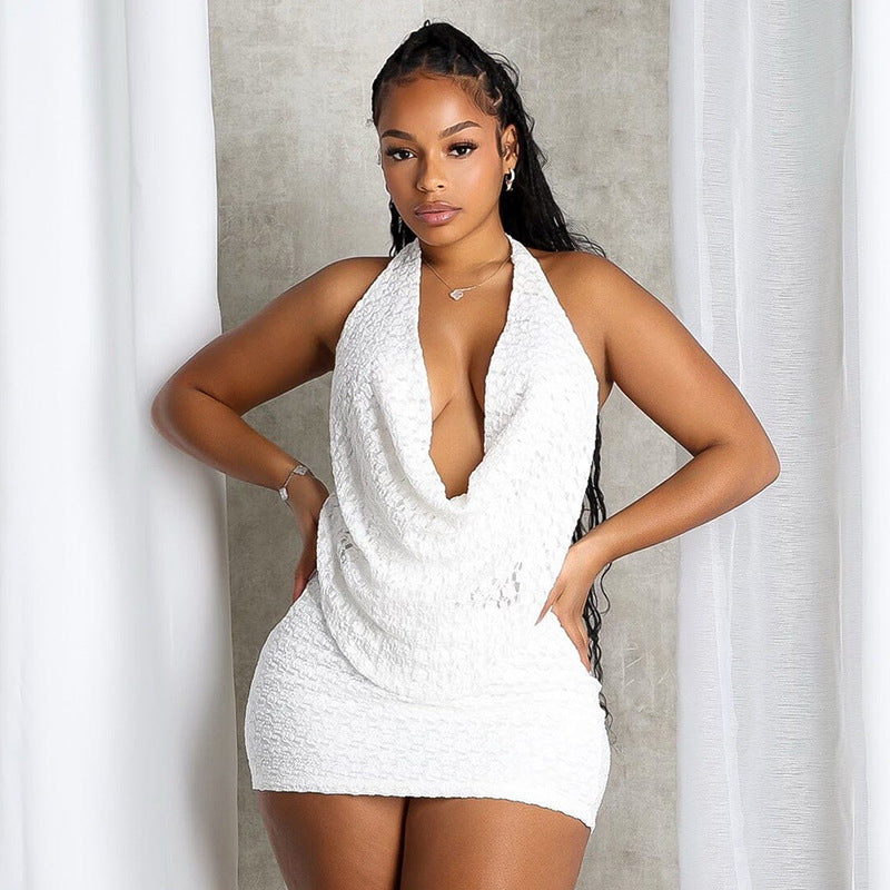 Backless Two Piece Set UK-HighTouch