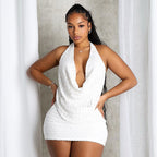 Backless Two Piece Set UK-HighTouch