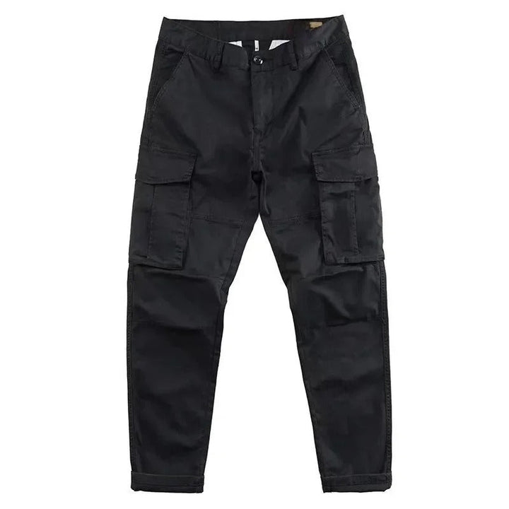 Men's Cargo Pants – Cotton Twill Tapered Fit