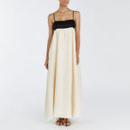 Women's Casual Cotton Linen Sleeveless Dress-HighTouch