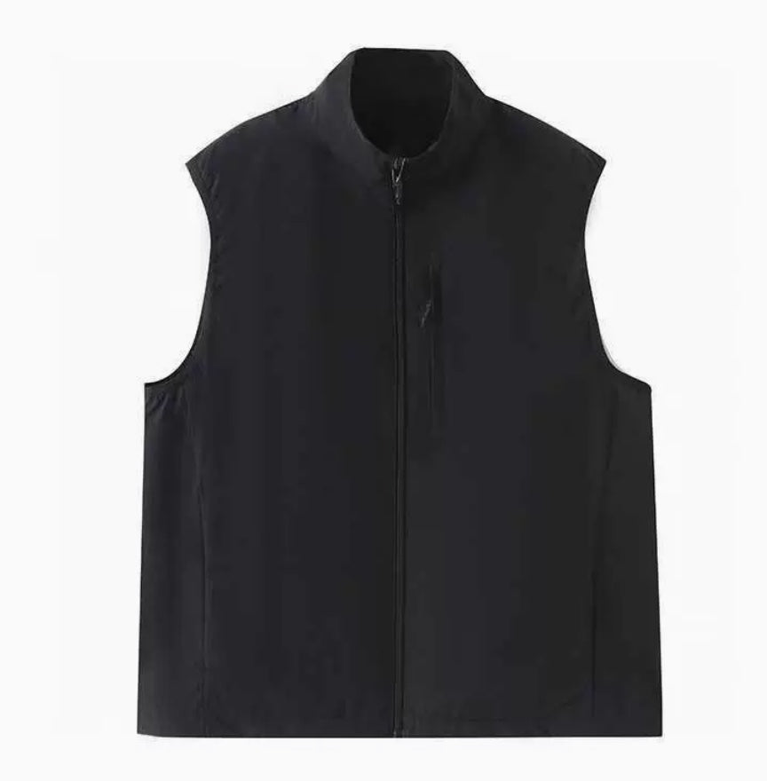 Men's Lightweight Quick Dry Golf Vest Windproof Water Repellent Outerwear