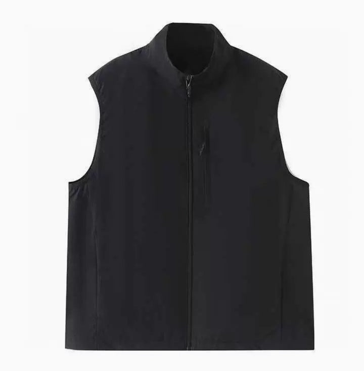Men's Lightweight Quick Dry Golf Vest Windproof Water Repellent Outerwear