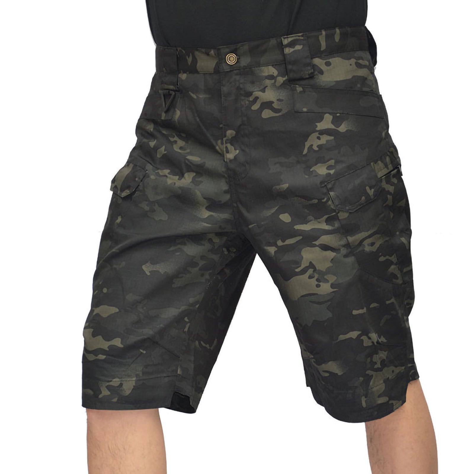 Men’s IX7 Tactical Cargo Shorts – Outdoor Improved Multi-Pocket Shorts
