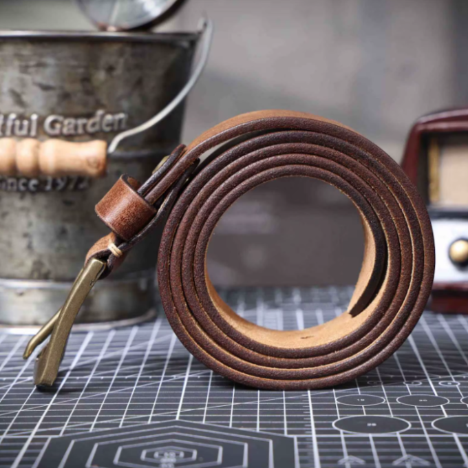 Men's 100% Cowhide Leather Belt | Italian Handmade