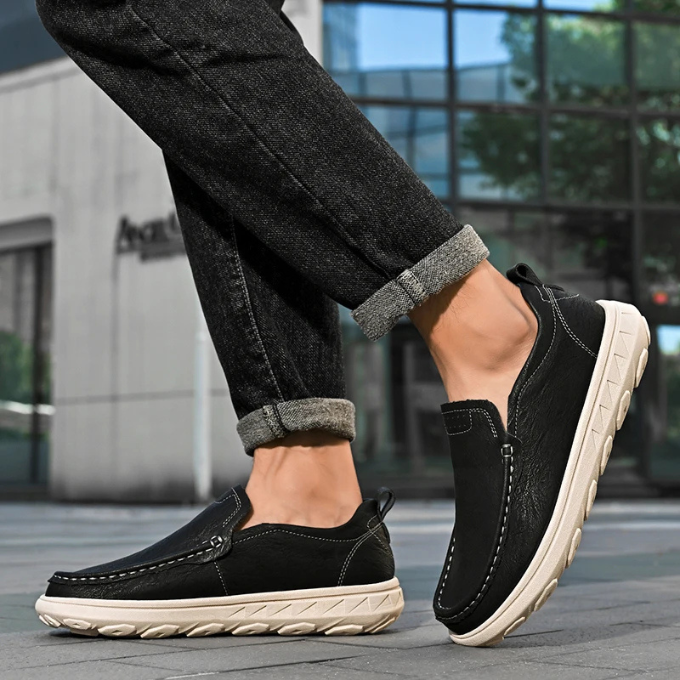 Men’s Leather Loafers – Smart Slip-On Comfort