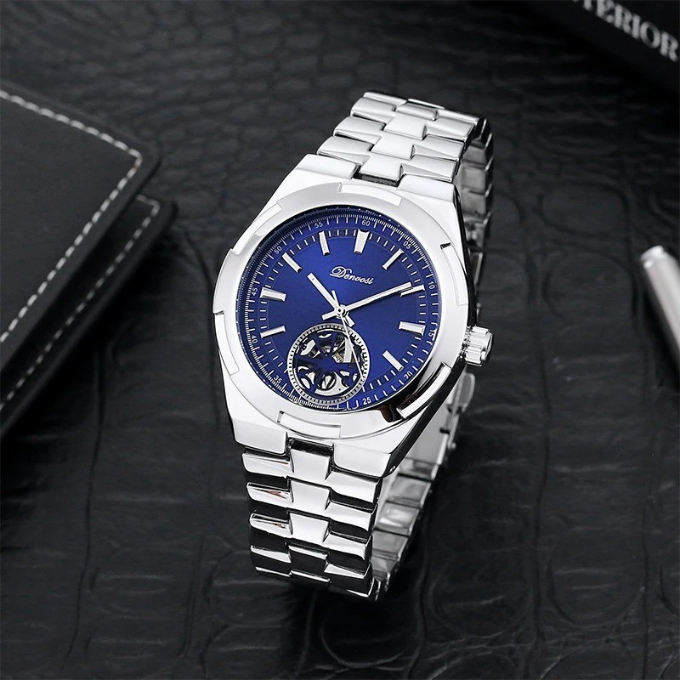 Men's Automatic Skeleton Watch – Monarch