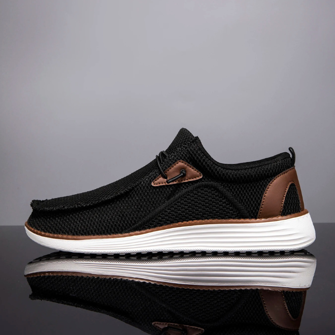 Men’s Leather Penny Loafers | Classic Slip-On Business Dress Shoes
