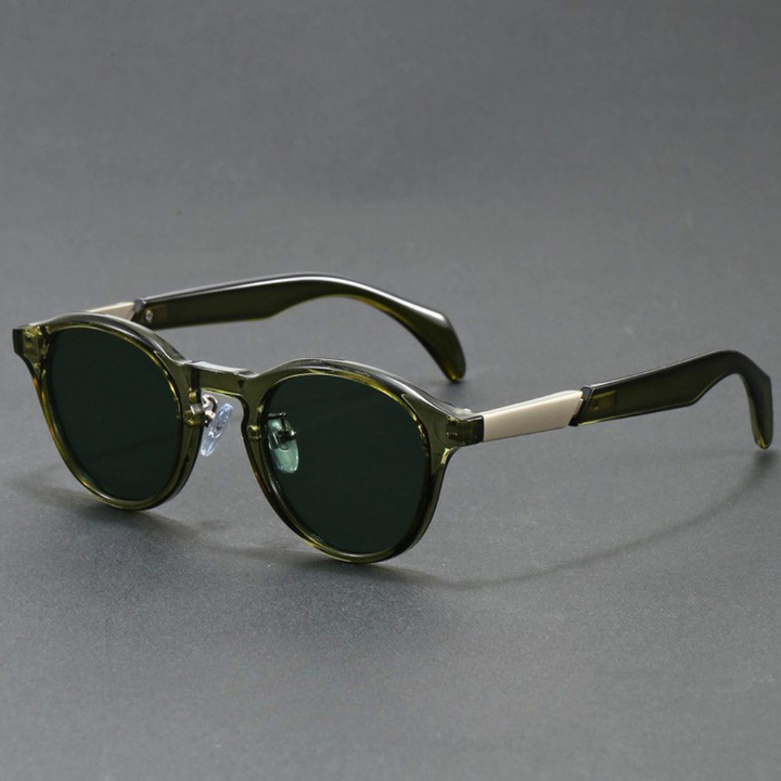Unisex UV400 Retro Round Sunglasses – Adjustable Fit