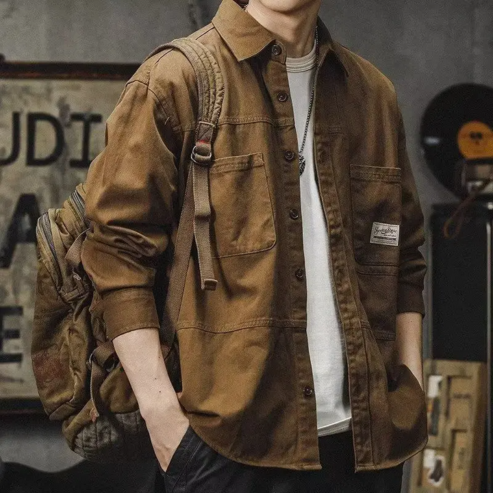 Men's Craftsman Shirt – Heavy-Duty Cotton