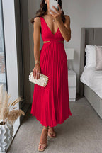 Evangeline Silk Maxi Dress
