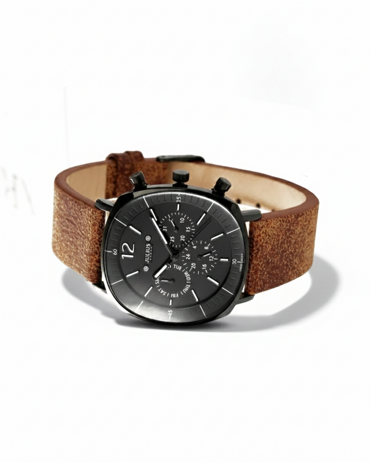 The Mason Edge Wristwatch - Modern Stainless Steel Mens Watch