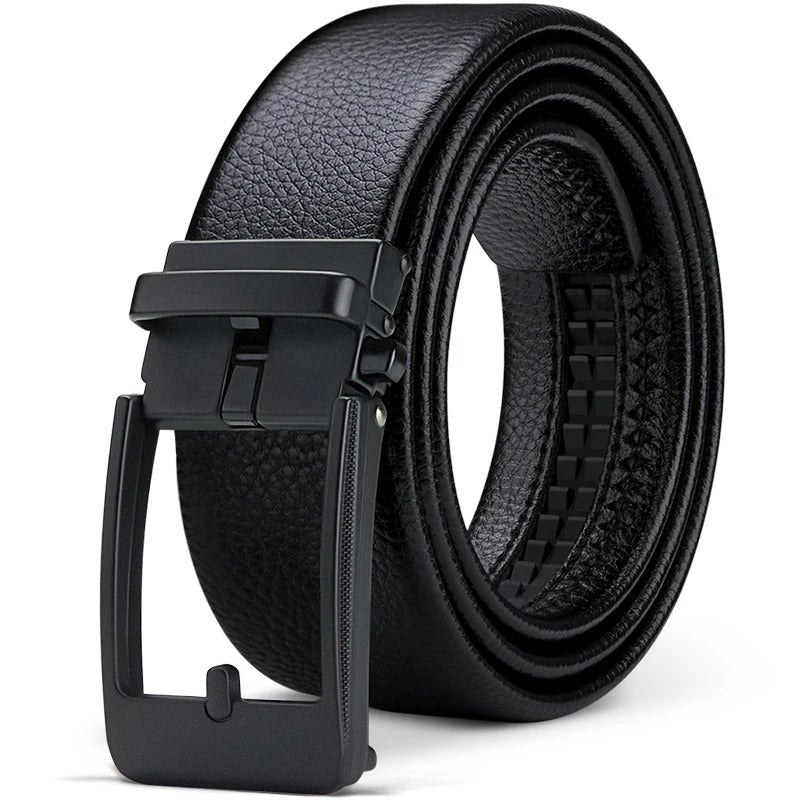 Men's 100% Cowhide Leather Belt | Durable Buckle
