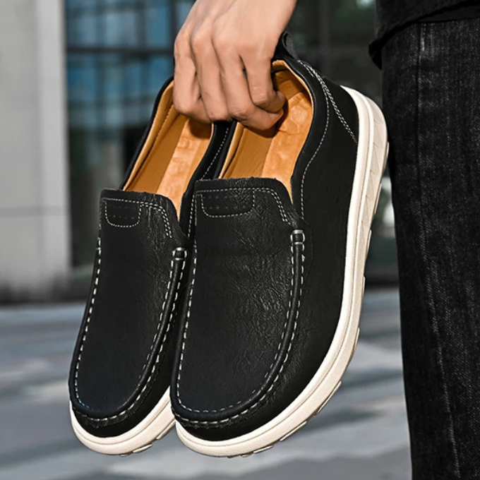 Men’s Leather Loafers – Smart Slip-On Comfort