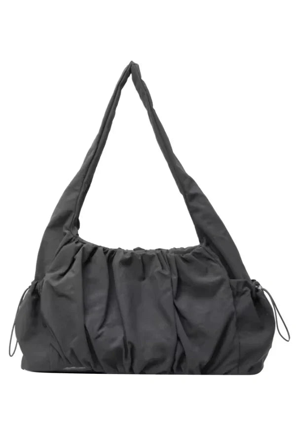 Isadora Crossbody Bag - Nylon Pleated Compact Carry