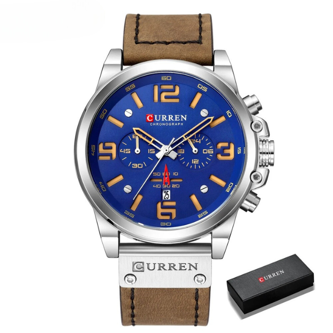 The Hudson Classic Wristwatch - Timeless Stainless Steel Dress Watch