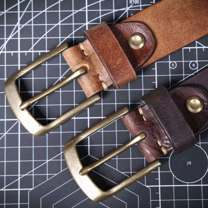Men's 100% Cowhide Leather Belt | Italian Handmade