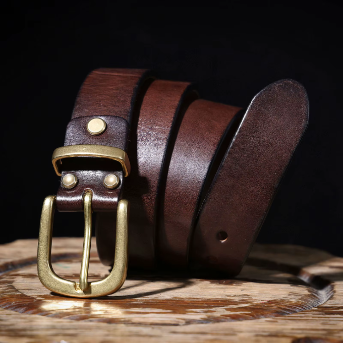 Men's Full-Grain Leather Belt – Harlan