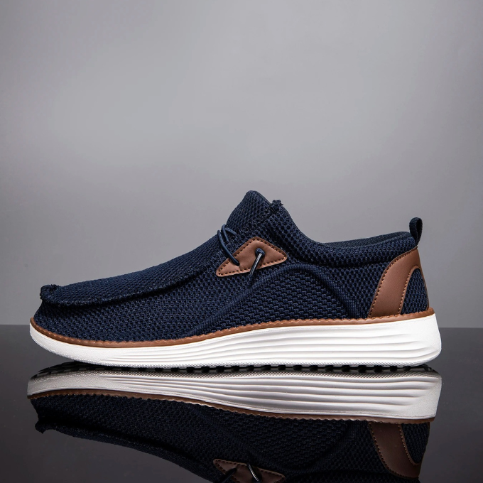 Men’s Leather Penny Loafers | Classic Slip-On Business Dress Shoes