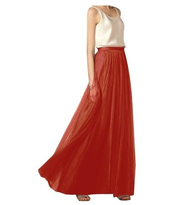 Women Maxi Long Skirt-HighTouch