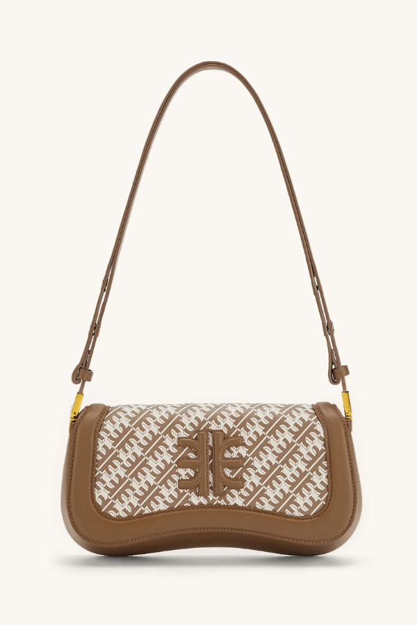 Sabine Shoulder Bag - PU Leather Sleek Buckle Design