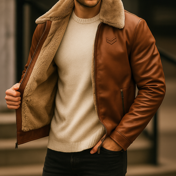 Men's Flight Jacket – Classic Casual Outerwear