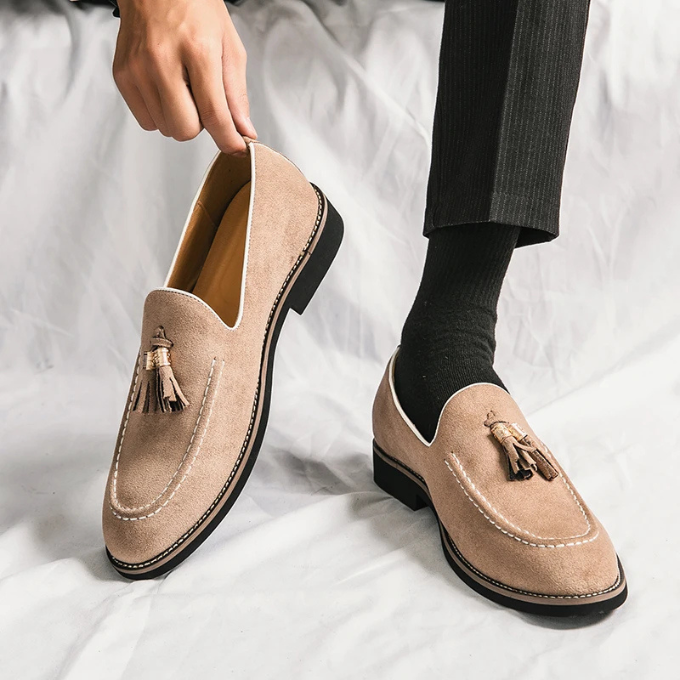 Men’s Velvet Loafers – Elegant Slip-On Style