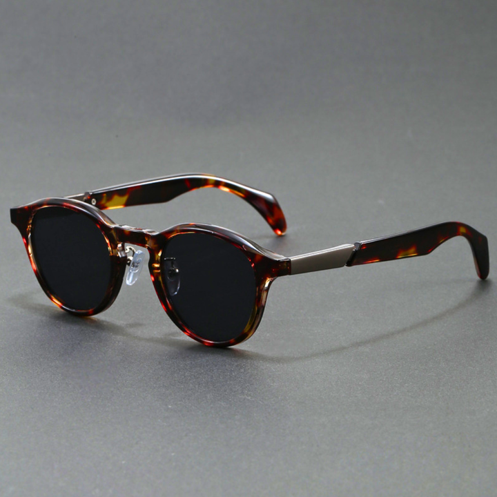 Unisex UV400 Retro Round Sunglasses – Adjustable Fit