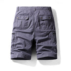 Men's Fashion Simple Multi-pocket Cotton Pants-HighTouch