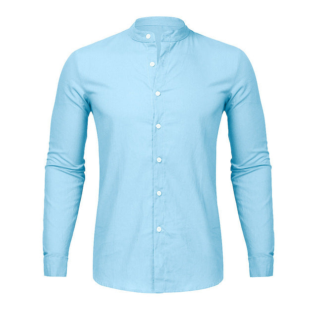 Cardigan long sleeve shirt men-HighTouch
