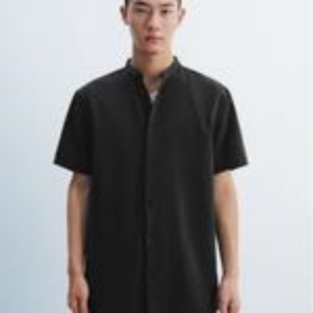 Summer Men's Fashion Casual Tropical Printed Shirt-HighTouch