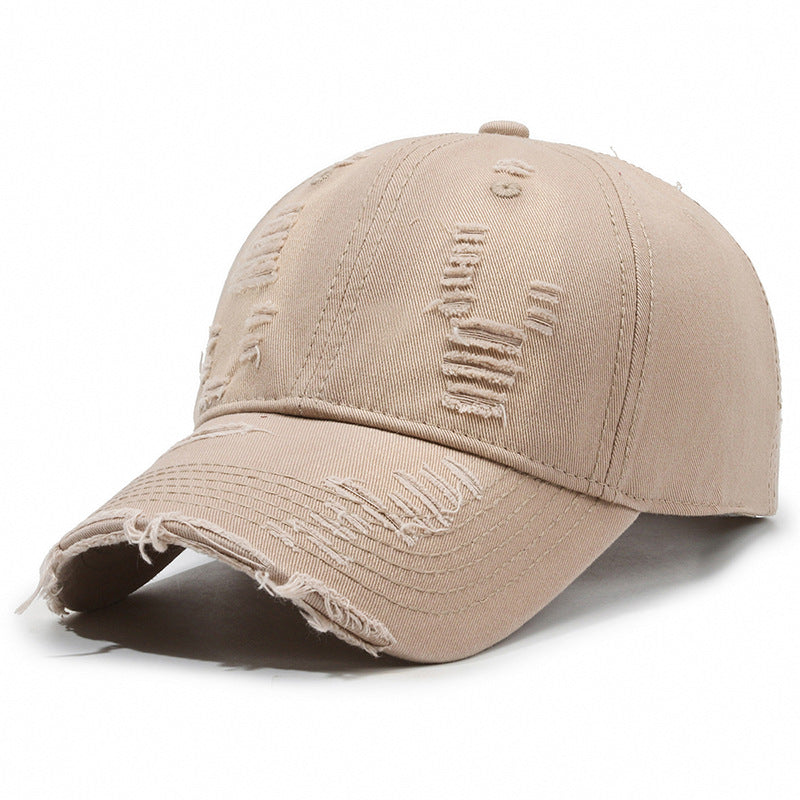 Street Hole Vintage Baseball Cap – Men's Washed Cowboy-HighTouch