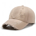 Street Hole Vintage Baseball Cap – Men's Washed Cowboy-HighTouch