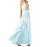 Women Maxi Long Skirt-HighTouch