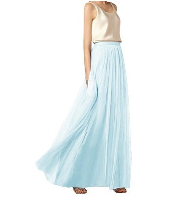 Women Maxi Long Skirt-HighTouch
