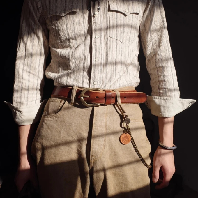 Men's Full-Grain Leather Belt – Ironhide
