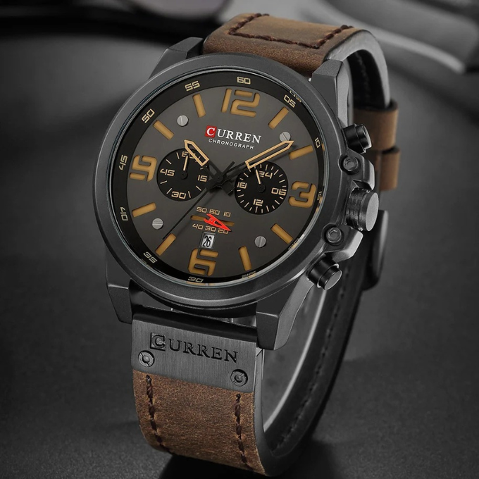The Hudson Classic Wristwatch - Timeless Stainless Steel Dress Watch