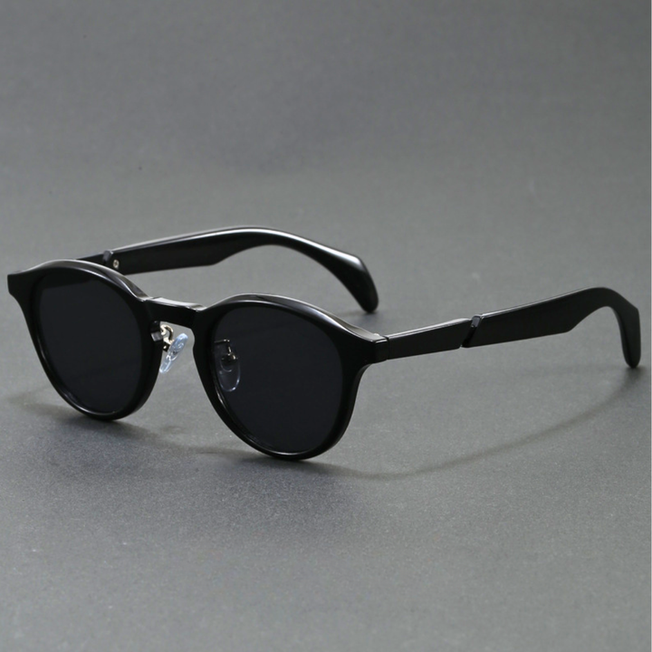 Unisex UV400 Retro Round Sunglasses – Adjustable Fit