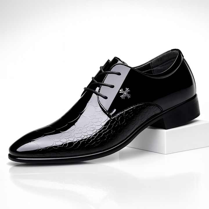Men’s Patent Leather Dress Shoes for Black Tie