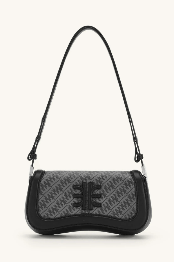 Sabine Shoulder Bag - PU Leather Sleek Buckle Design