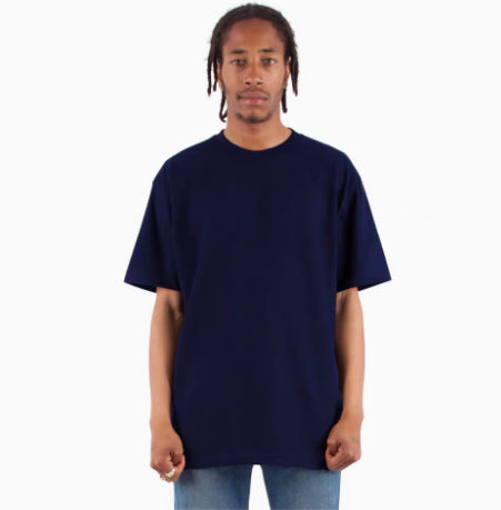 Men's Cotton Blend Round Neck T-Shirt – American Casual Youthful Pop Style-HighTouch